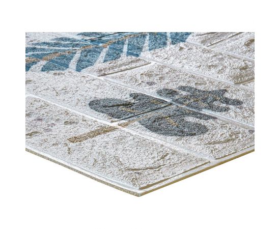 3D панель мягкая самоклеящаяся LAKO Лес (белый кирпич; 70х77 см) LKD-87-04-18 – изображение 4