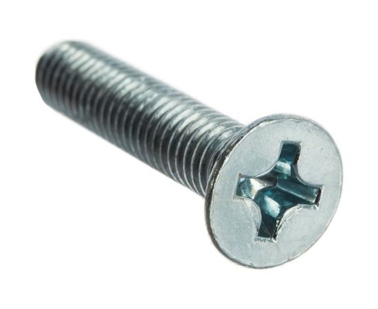 Винт ЗУБР DIN 965, M6 x 30 мм, 7 шт, кл. пр. 4.8, оцинкованный, 303116-06-030 – изображение 2