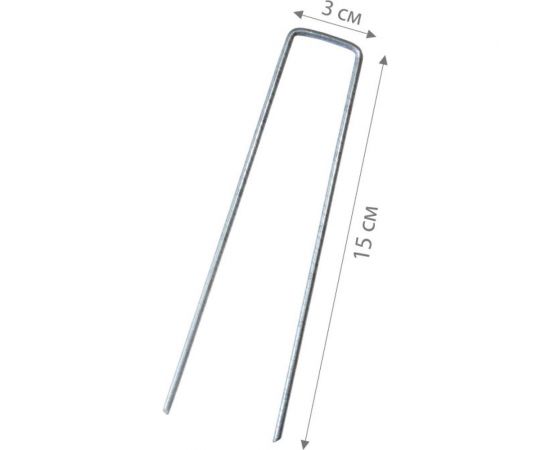 Садовые скобы для геотекстиля Delta-Park GB, 160 шт. 3008001_4 – изображение 5