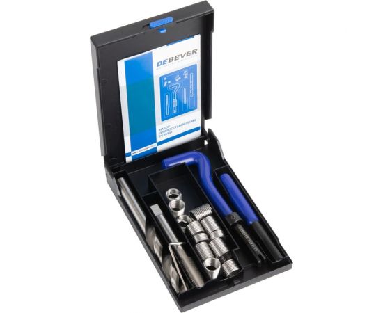 Набор для восстановления резьбы DeBever M12x1,75 DB-RKM1217 – изображение 2
