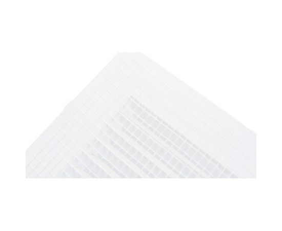 Решетка неразъемная с москитной сеткой (200x300 мм; белая) TDM SQ1807-0090 – изображение 7