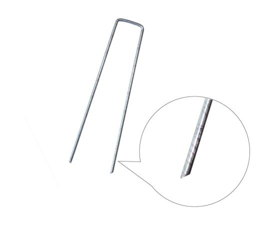 Садовые скобы для геотекстиля Delta-Park GB, 160 шт. 3008001_4 – изображение 4