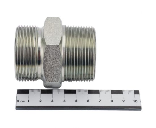 Переходной ниппель TITAN LOCK сталь, 1.1/2"", НР BSP/НР NPT, TL1.1/2RMBS-MNP – изображение 5