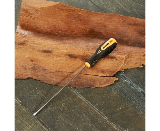 Шлицевая отвертка REXANT SL 3х150 мм, двухкомпонентная рукоятка 12-6422 – изображение 9