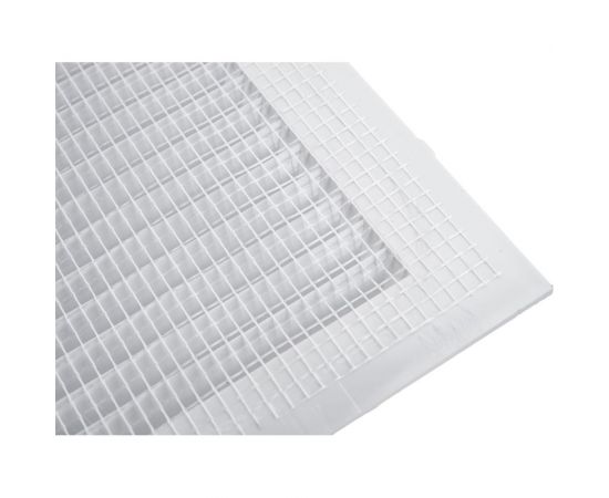 Решетка неразъемная с москитной сеткой (200x300 мм; белая) TDM SQ1807-0090 – изображение 8