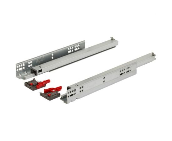Шариковые направляющие скрытого типа с доводчиком Brante 400 мм 107218 