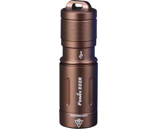 Фонарь Fenix E02R коричневый e02rbr 