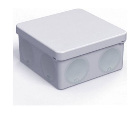 Распределительная коробка GREENEL о/п, 2К, HF, УФ 100x100x50мм IP67 (48 шт) цвет-серый GE42455 