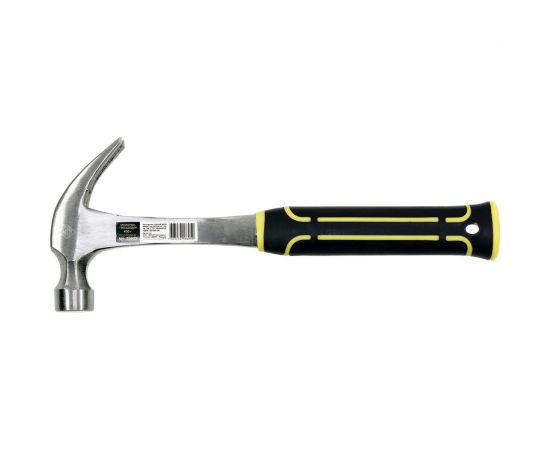 Молоток-гвоздодер Энкор 450 г, с цельнометаллической рукояткой 23023 