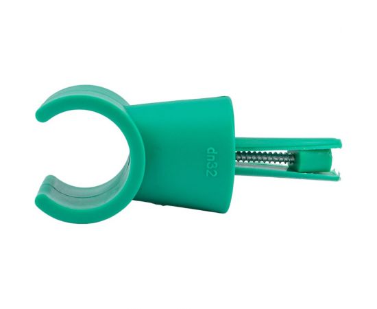 Крепление для труб Blue Ocean стойка с шурупом 32 зеленый PPRF/PSC(G)-32 