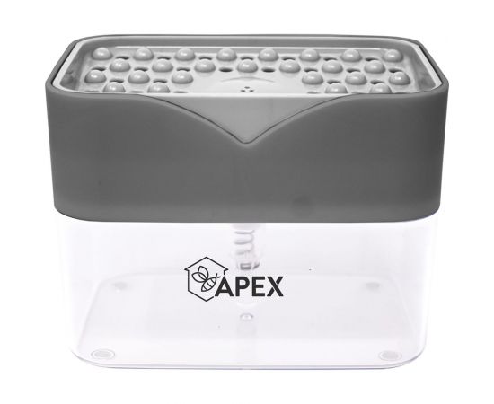 Дозатор моющего средства с подставкой для губки Apex 16026-A 