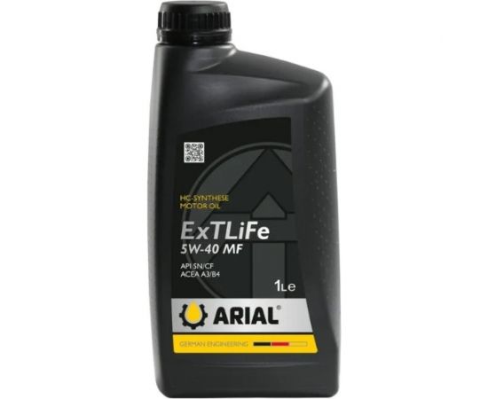 Моторное масло ARIAL ExTLiFe SAE 5W-40, MF, 1 л AR007054020 