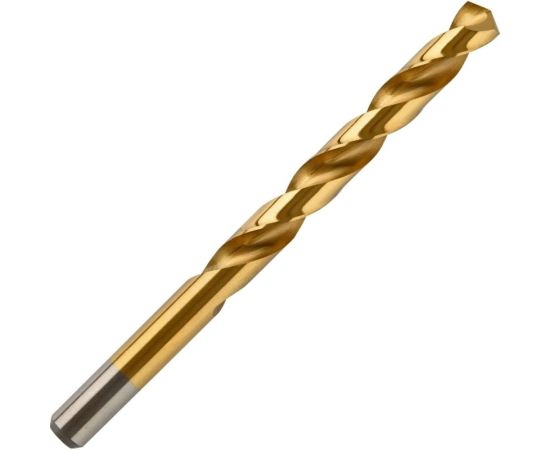 Сверло нитрид титана по металлу HSS-TiN 10x87х133 мм, DIN 338 D.BOR D-TD-338-TIN-100-01 
