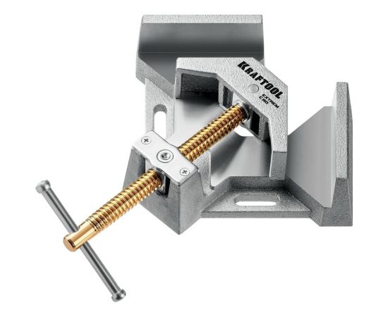 Экстрамощная стальная угловая струбцина для сварочных работ KRAFTOOL Extrem C90 32201 