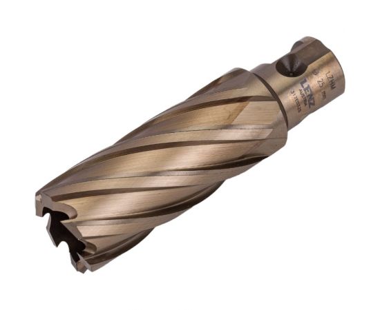 Сверло корончатое (25х55 мм; Weldon 19) LENZ LZHM-025 