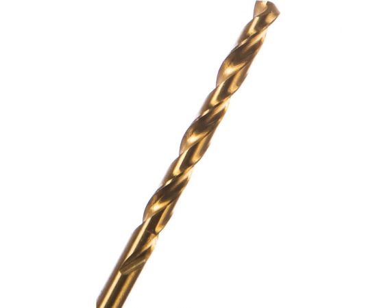 Сверло по металлу нитрид титана HSS-TiN DIN 338 (10 шт; 4x43х75 мм) D.BOR 4200400T3D 