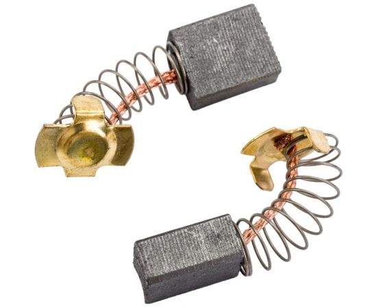 Комплект угольных щеток для электроинструмента Интерскол (пружина, пятак-уши), 8x14.5x16 мм, 2 шт COFRA SDI-34626 