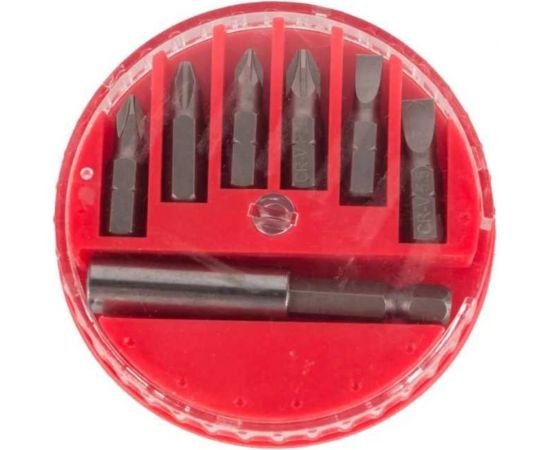 Набор бит с магнитным адаптером (7 предметов) GROSSMEISTER 024022001 