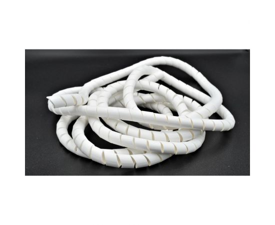 Спиральная монтажная негорючая термостойкая лента Мемотерм-ММ ЛСТнг-10 белая 10 м 482 