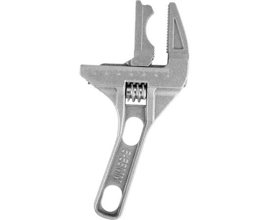 Разводной ключ VIRA сантехнический 6-68мм с укороченной ручкой 311007 