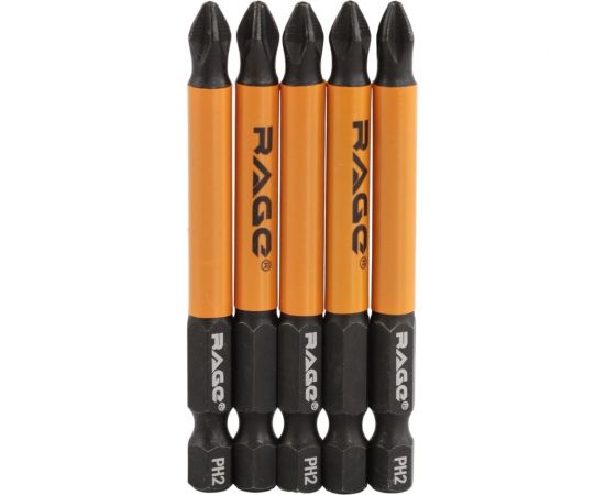 Биты магнитные PH2, 70 мм, 5 шт, S2 rage by VIRA 554165 – изображение 8