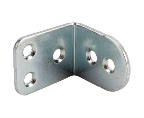 Мебельный уголок СКОБЯНОЙ 32х32х25 мм, цинк, 4 шт. 002863 – изображение 3