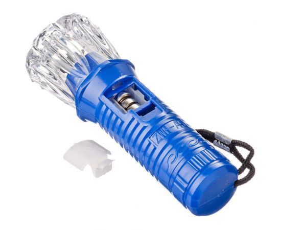 Фонарик мини ЧИНГИСХАН 1 LED, 3хLR41, пластик, 10х3 см 198-044 – изображение 3