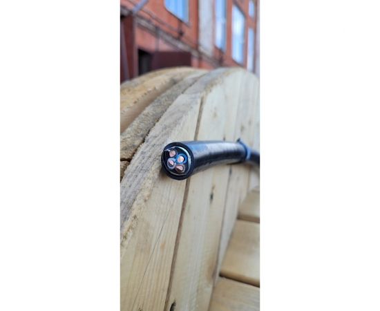 Силовой бронированный кабель ВБШв Подольсккабель 4x6 100м гост 31996-2012 029420456-100 – изображение 7