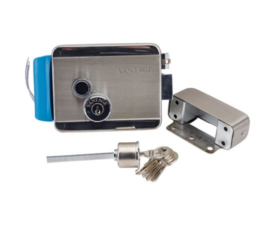 Электромеханический замок Вантаж нержавеющая сталь VE091INOX R – изображение 6