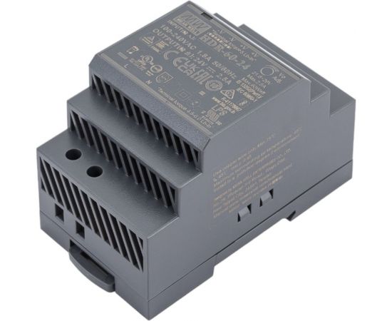 Источник питания Mean Well AC/DC HDR-60-24 60Вт Т02601703 – изображение 5