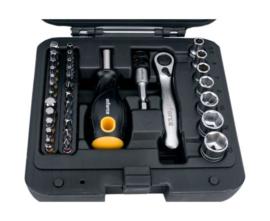 Набор инструментов Inforce 34 предмета 1/2 06-07-23 – изображение 4