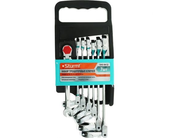 Профессиональный набор ключей рожково-накидных Sturm 1045-04-S2 – изображение 4