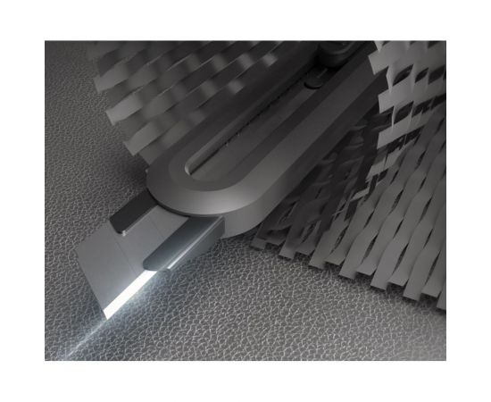 Технический нож DELI home series gray ht4018c сегментированное черное лезвие 18 мм, эксклюзивный дизайн, soft touch 112889 – изображение 5