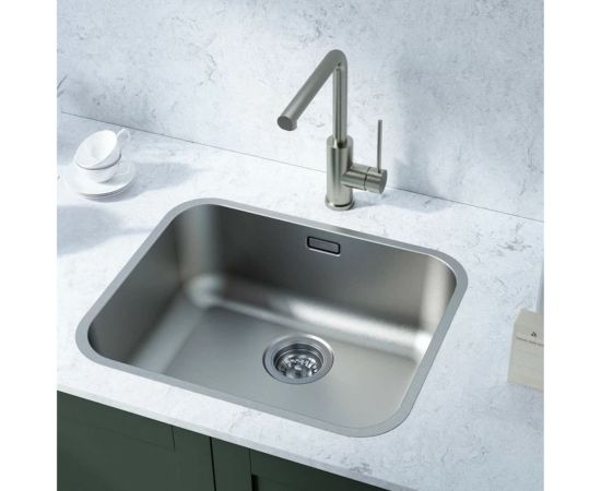 Мойка IDDIS нержавеющая сталь, сатин, 533x433, Mate MAT53S0i77 – изображение 4