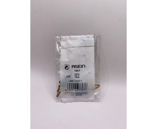 Комплект графитовых щеток 2 шт, Metabo, OEM 316033940/as Asein 1822J – изображение 3