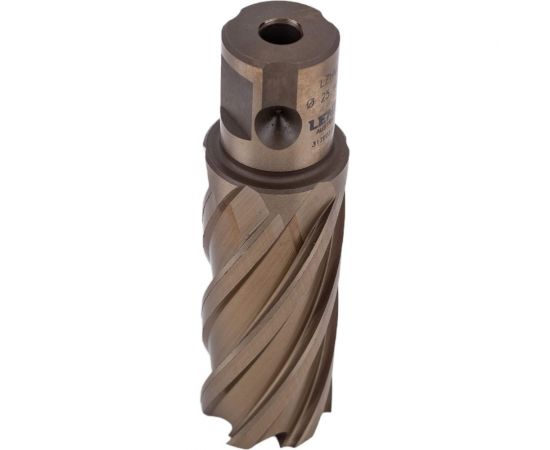 Сверло корончатое (25х55 мм; Weldon 19) LENZ LZHM-025 – изображение 5