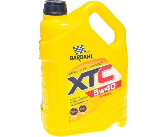 Моторное масло Bardahl XTC 5W40, синтетическое, 5 л 36163 – изображение 4