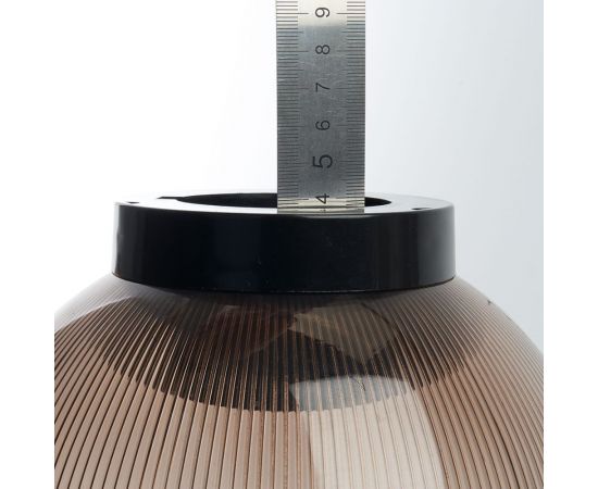 Садово-парковый светильник FERON НТУ 02-60-255 230V E27 d=250мм призма дымчатый 11568 – изображение 7