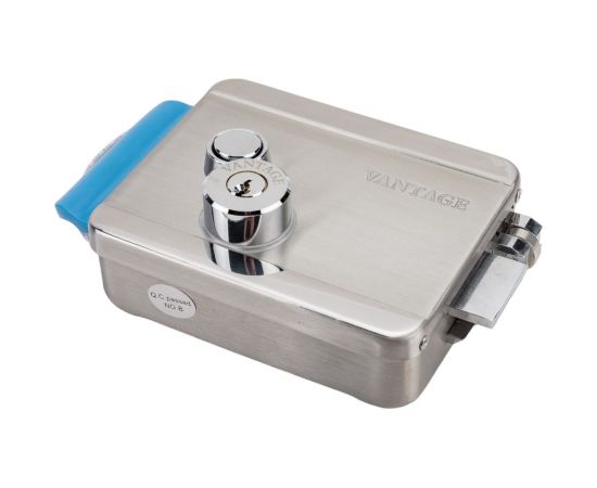 Электромеханический замок Вантаж нержавеющая сталь VE091INOX R – изображение 3