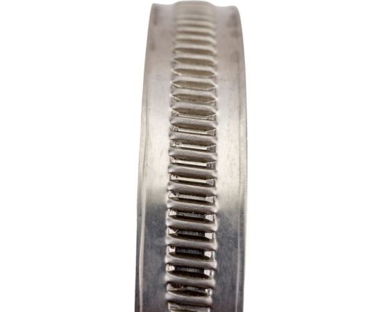 Червячный хомут CNIC 50-70/12 мм, W5 нержавеющая сталь 01E125070 52545 – изображение 5