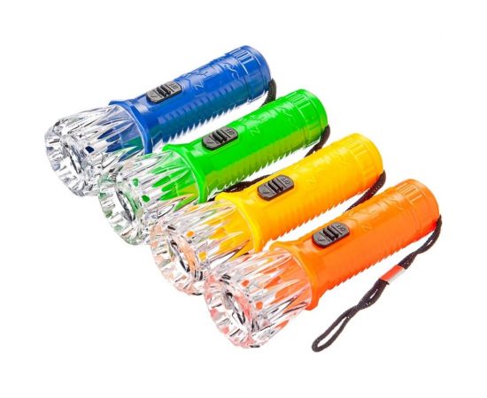 Фонарик мини ЧИНГИСХАН 1 LED, 3хLR41, пластик, 10х3 см 198-044 – изображение 4