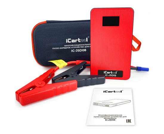 Многофункциональное пуско-зарядное устройство для автомобиля iCarTool IC-JSD08 – изображение 2