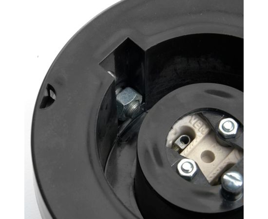 Садово-парковый светильник FERON НТУ 02-60-255 230V E27 d=250мм призма дымчатый 11568 – изображение 5