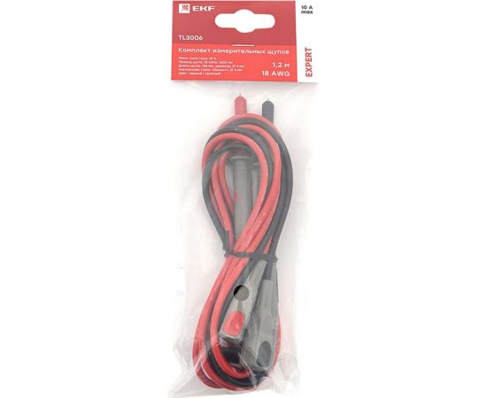 Комплект измерительных щупов 1.2 м, 18AWG Expert EKF TL3006 – изображение 4