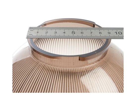 Садово-парковый светильник FERON НТУ 02-60-255 230V E27 d=250мм призма дымчатый 11568 – изображение 4