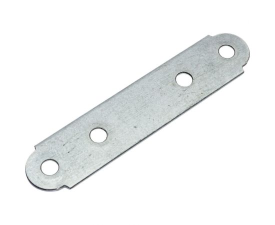 Пластина крепежная мебельная Tech-Krep 80x17x2 мм, цинк - накл. 141948 