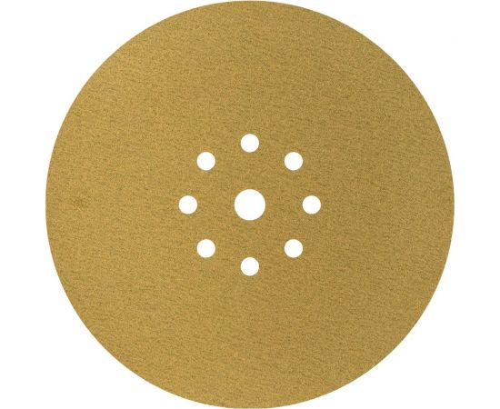 Шлифовальный круг на липучке Giraffe GOLD 100 шт, 225 мм, 9 отв., Р120 ABRAFORM AF100-GG-120 
