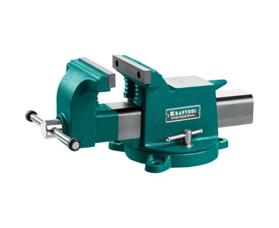 Стальные слесарные тиски KRAFTOOL Steel 125 мм 32701-125 