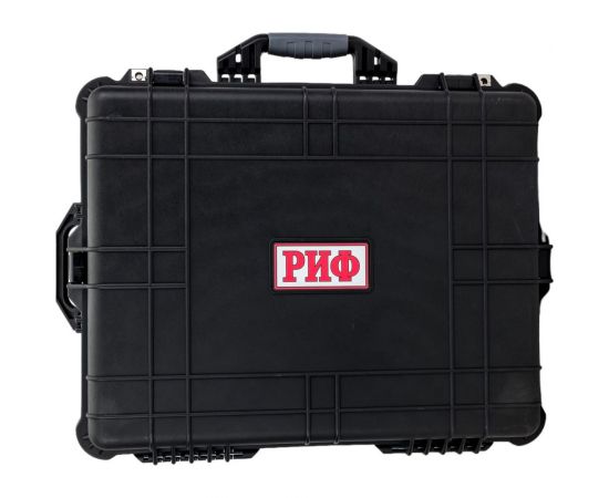 Защитный кейс РИФ ударопрочный 616х493х220 мм на колесах с телескопической ручкой WR-48 