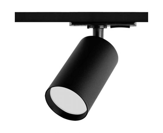 Трековый светильник Wolta ip20 под лампу gu10 черный WTL-GU10/02B 